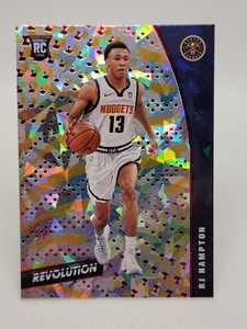 RJ HAMPTON ROOKIE NEW YEAR REFRACTOR 2020 Revolution Nuggets Orlando Magic Card