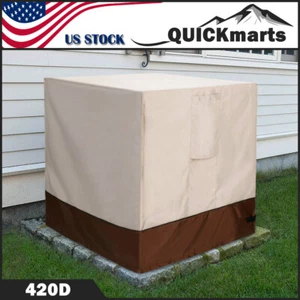 Cubierta de aire acondicionado central CA exterior protector impermeable para unidades exteriores - Imagen 1 de 9