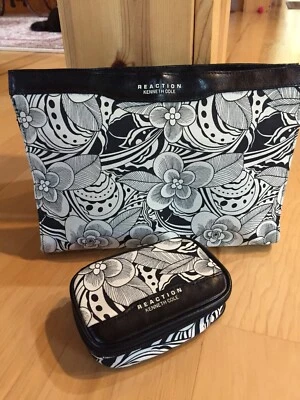 Reaction Kenneth Cole Artículos de tocador Bolsa de cosméticos Bolso sin asas SET Estuche de maquillaje con espejo Foto 1 de 4