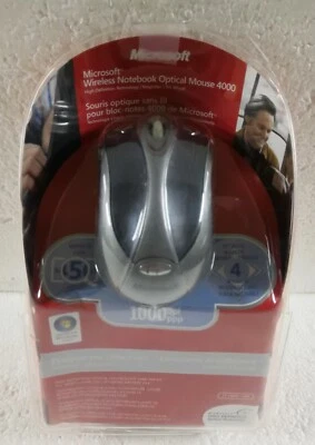 Microsoft Wireless Notebook Optical Mouse 4000   - Image 1 of 4
