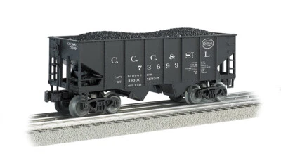 O Scale 55-Ton 2-Bay USRA Outside Braced Hopper - NYC Big Four - Bachmann #48205 - Image 1 of 3