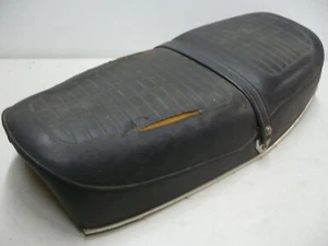HONDA 74 75 76 CB360 CB 360 SEAT OEM BLACK - Picture 1 of 9