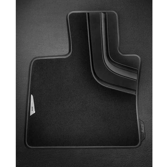 OEM BMW Carpet Floor Mat SET BLACK 2014-2018 F15/F16 X5/X6 51472347731/733 Foto 1 de 1