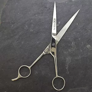 7.5" ICE TEMPERED ADJUSTABLE PROFESSIONAL HAIR CUT BARBER SCISSORS Cutting