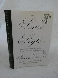 SIGNED Steven Pinker THE SENSE OF STYLE 2014 Viking, NY First Edition/Printing - Picture 1 of 6