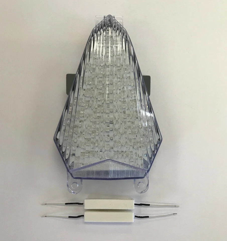 Luz trasera transparente R6 2006-2007 señal integrada - LED secuencial Foto 1 de 3