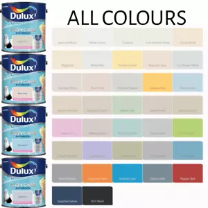 Dulux Easycare Bathroom Soft Sheen Paint Walls & Ceilings 2.5L All Colours - Picture 1 of 85