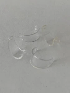 LEGO Parts 2447 (4pcs) Minifigure, Visor Standard - Picture 1 of 11