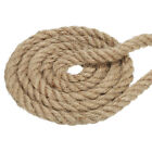 3/4 Inch 29.6 Feet Jute Rope Natural Manila Rope Thick Heavy Twine Rope