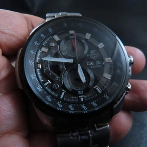 EF-558 Casio Edifice Chronograph 100M Quartz Men Watch - Picture 1 of 11