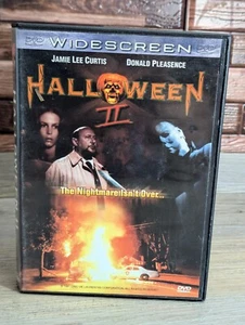 Halloween II (1981) 2001 DVD Widescreen w/ Insert Jamie Lee Curtis Carpenter - Imagen 1 de 6
