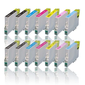 14 cartucce inchiostro compatibili per Epson Stylus R265 R285 R360 RX560 RX585 RX685 - Foto 1 di 1