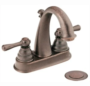 Moen Kingsley 6121ORB Bronze mittiger Badarmatur mit Ölschliff - Bild 1 von 2