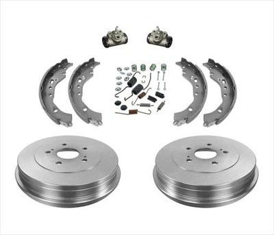 Подходит для 08-14 Scion xD задние тормозные барабаны тормозные колодки пружины цилиндры Rr 6 шт Kt - Изображение 1 из 4