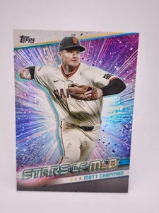 Matt Chapman Stars of MLB 2024 Topps Series 1 San Francisco Giants - Picture 1 of 2