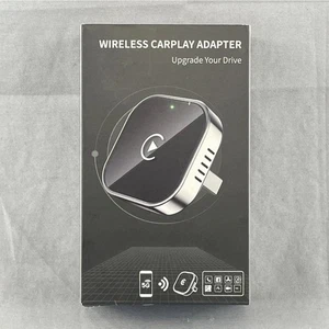 Adaptador inalámbrico Teeran CarPlay 2025 actualización con cable CarPlay a inalámbrico, mini USB - Imagen 1 de 5