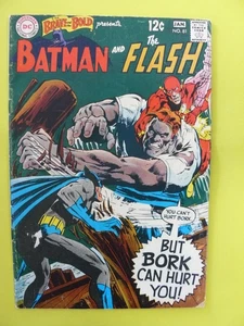 Brave & the Bold #81 - Batman & Flash - Neal Adams Cover - GD - DC - Picture 1 of 11