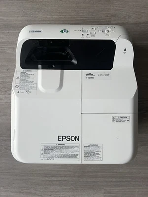 Epson EB-685W Projector - New Lamp - Ultra Short Focal - HD - Image 1 of 3