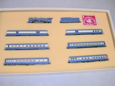 Con-Cor N Scale (The Blue Comet) Limited Edition Set New Jersey Central - Image 1 of 4