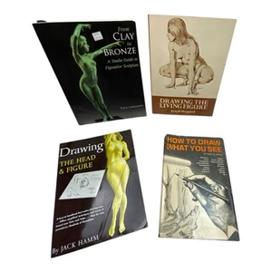Drawing the Human Body Lot of 4 Vintage Books - Picture 1 of 10