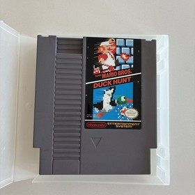 Nintendo NES Super Mario Bros and Duck Hunt Authentic Cartridge