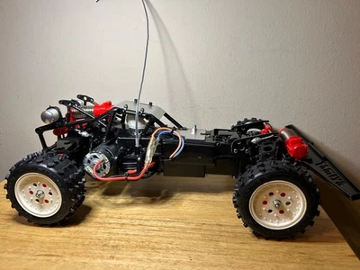 Tamiya Hotshot 1/10 RE-RELEASE 2007 4WD Off-road Buggy W/ Transmitter and Extras - Image 1 of 4