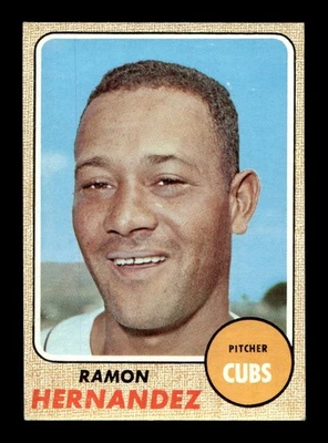 1968 Topps #382 Ramon Hernandez Cubs EX-MT *5q - Image 1 of 2