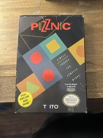Puzznic Nintendo Nes W/ Box No Manual Tested Free US Shipping See Store!