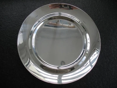 2 Platzteller versilbert Georg Jensen Dänemark Design Magnus Stephensen 31 cm - Bild 1 von 4