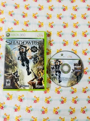Microsoft Xbox 360 Shadowrun Complete In Box Tested Working Free Ship - Image 1 of 3
