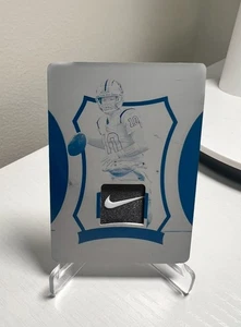 2024 National Treasures Drake Maye Rookie Century Materials Printing Plate 1of1 - Picture 1 of 2