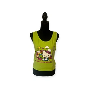 Sanrio Hello Kitty Green Tank Top - Picture 1 of 3