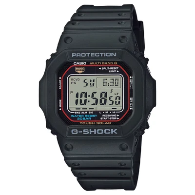 Casio GWM5610-1, G-Shock Chronograph Watch, Solar Atomic, 5 Alarms, 200 Meter WR - Image 1 of 2