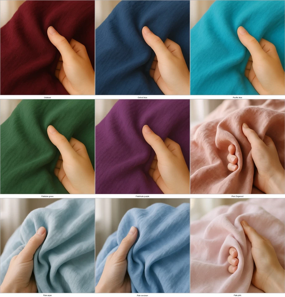 Linen Fabric by the Yard – Material for Upholstery, Curtains, Apparel & Crafts - Image 1 of 4