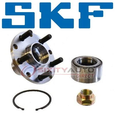 SKF Front Axle Bearing & Hub Assembly Repair Kit for 1990-2004 Subaru Legacy gu Foto 1 de 4