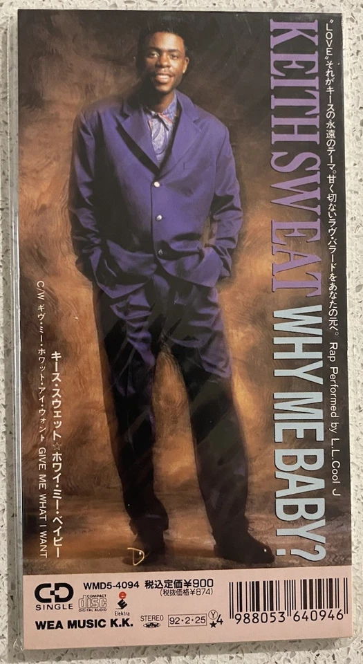 Keith Sweat - Why Me Baby? (Mini CD) JAP OBI WMD5-4094 NEW & Sealed RARE Promo - Bild 1 von 2