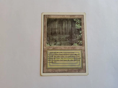 Bayou - Dual Land - Revised 1994 - MtG Magic the Gathering MP - Image 1 of 4