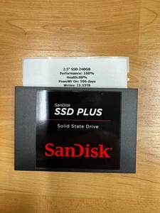 "Unidad interna de estado sólido SanDisk SSD Plus 240 GB SATA III 2,5"" SDSSDA-240G" - Imagen 1 de 2
