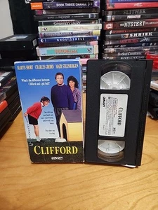 Clifford VHS Tape Martin Short Charles Grodin Mary Steenburgen Movie Film - Picture 1 of 10