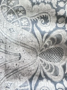 Pottery Barn Janelle Scroll Duvet Set 108”x92” w/2 King Shams 100% Cotton EUC - Picture 1 of 15