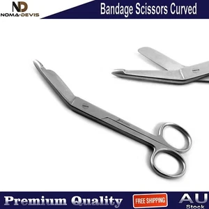 First Aid Lister Bandage Scissor Surgical Medical Dressing Trimming Nursing Tool - Picture 1 of 4