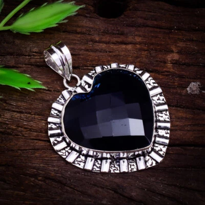 Tanzanite Gemstone 925 Sterling Silver Handmade Pendant BS-4 — 第 1/3 张图片