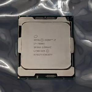 Intel Core i7 7800X 6 Cores 12 Threads 3.5GHZ LGA 2066 CPU processor - Picture 1 of 2