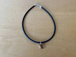 New - Necklace HUBLOT Collar - 40 cm - Rubber and Steel / Caucho y Acero - Nuevo - Bild 1 von 5