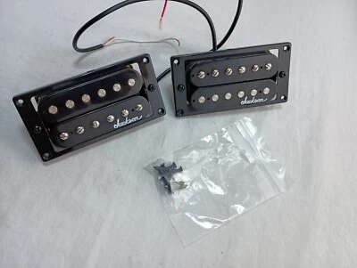 Juego de pastillas Jackson JS 42 2022 Dinky Humbuckers cuello puente negro Foto 1 de 4