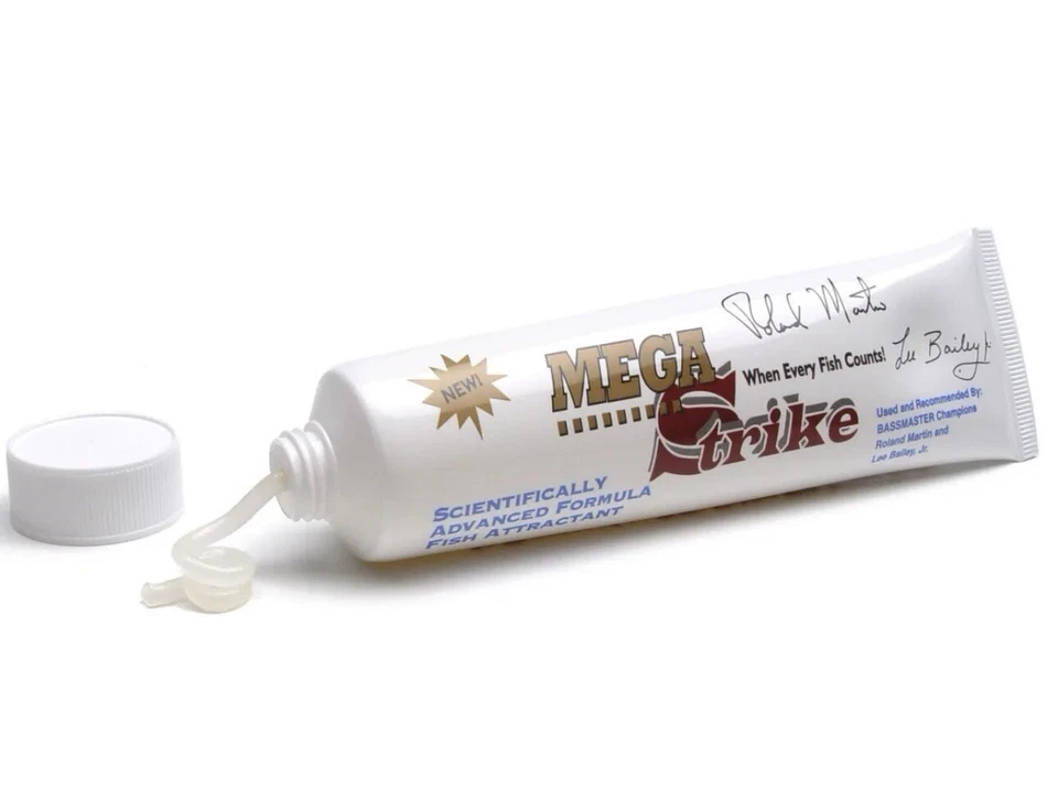MegaStrike Fish Attractant Cream Original Scent Fishing Lure Bait 2 Oz