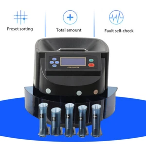 Münzsortierer Zähler Digital Automatisch Elektronisch Zählen Änderung USA - Bild 1 von 12