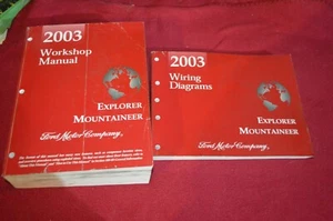 2003 Ford Explorer Mercury Mountaineer Dealer Shop Repair Manual WSVA - Picture 1 of 1