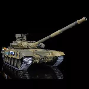 2.4G Henglong 1/16 7.0 Russian T90 RTR RC Infrared Tank 3938 BB Unit Metal Track - Picture 1 of 12