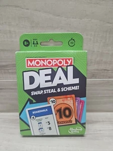 Monopoly Deal Card Game, Quick-Playing Family Card Game - Picture 1 of 3